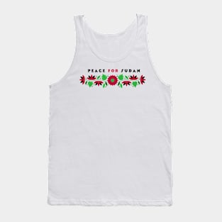 peace for sudan Tank Top